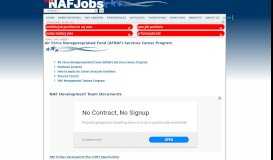 
							         Naf Careers - NAF Jobs								  
							    