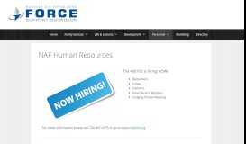 
							         NAF Human Resources – 460 FSS								  
							    