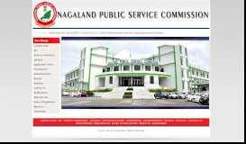 
							         Nagaland Public Service Commission								  
							    