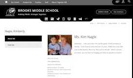 
							         Nagle, Kimberly / About Me - Valley View School District's								  
							    