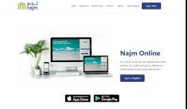 
							         Najm Online | Najm - Najm Credit Cards								  
							    