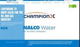 
							         Nalco Champion Home - Ecolab								  
							    