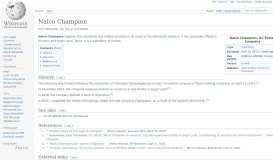 
							         Nalco Champion - Wikipedia								  
							    