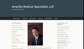 
							         Nam Do, MD FACP - Amarillo Medical Specialists, LLP								  
							    