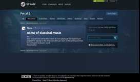 
							         name of classical music :: Portal 2 General Discussions								  
							    