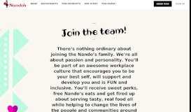 
							         Nando's Careers | Work | Nando's								  
							    