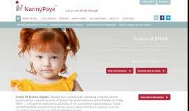 
							         Nanny Tax & PAYE Services From Nannypaye								  
							    