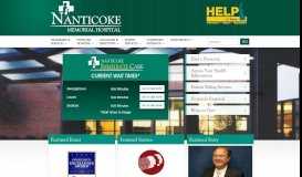 
							         Nanticoke Health Services | Seaford, Delaware								  
							    