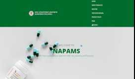 
							         NAPAMS portal - NAFDAC								  
							    