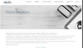 
							         NaphCare Launches a New Website – NaphCare, Inc.								  
							    