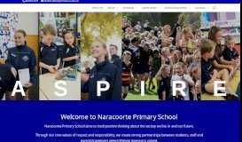 
							         Naracoorte Primary School: Welcome								  
							    