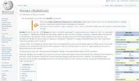 
							         Naraka (Buddhism) - Wikipedia								  
							    