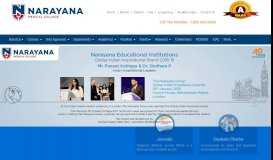 
							         Narayana Medical College Nellore | MBBS Admission in ...								  
							    