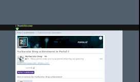
							         Narbacular Drop Achievement in Portal 2 - TrueAchievements								  
							    