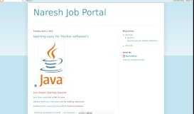 
							         Naresh Job Portal								  
							    