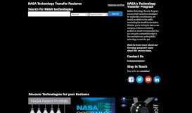 
							         NASA Technology Transfer Portal (T2P)								  
							    