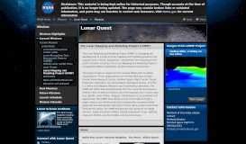 
							         NASA's Lunar Mapping and Modeling Project (LMMP) - NASA								  
							    