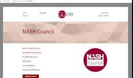 
							         NASH Council — Global Liver Institute								  
							    