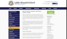 
							         NASIS - Little Wound School								  
							    