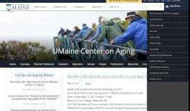 
							         NASW CONTINUING EDUCATION CLASS May 12, 2017 - UMaine ...								  
							    