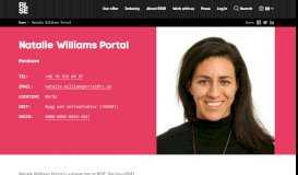 
							         Natalie Williams Portal, Forskare | RISE								  
							    