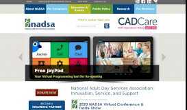 
							         National Adult Day Services Association: Innovation, Service, and ...								  
							    