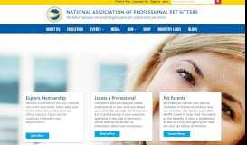 
							         National Association of Professional Pet Sitters								  
							    