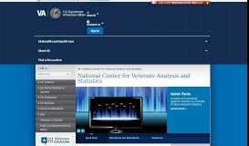 
							         National Center for Veterans Analysis and Statistics - VA.gov								  
							    