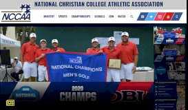 
							         National Christian College Athletic Association								  
							    