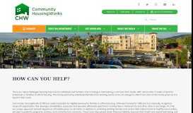 
							         National City Community Housing | CHW								  
							    