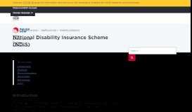 
							         National Disability Insurance Scheme in New South Wales ...								  
							    