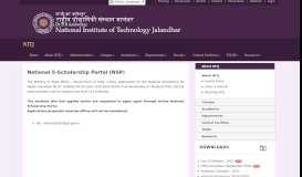 
							         National E-Scholarship Portal (NSP) - Dr B R Ambedkar National ...								  
							    