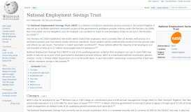 
							         National Employment Savings Trust - Wikipedia								  
							    