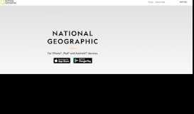 
							         National Geographic Mobile App								  
							    
