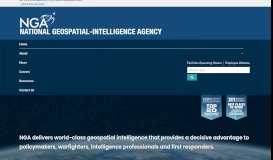 
							         National Geospatial-Intelligence Agency: NGA.mil								  
							    