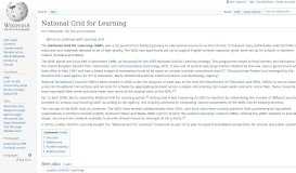 
							         National Grid for Learning - Wikipedia								  
							    