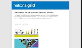 
							         National Grid Pensions Portal - Portal refresh								  
							    