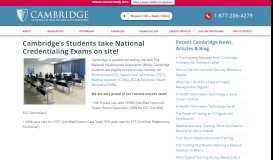 
							         National Healthcareer Association (NHA) Exam Testing Site								  
							    