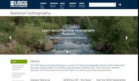 
							         National Hydrography - USGS								  
							    