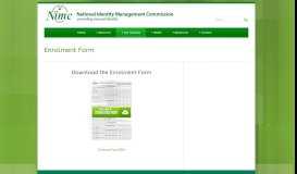 
							         National Identity Management Commission » Enrolment Form								  
							    