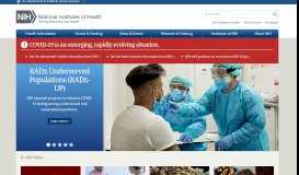 
							         National Institutes of Health (NIH) | Turning Discovery Into Health								  
							    