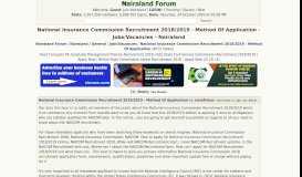 
							         National Insurance Commission Recruitment 2018/2019 - Method Of ...								  
							    