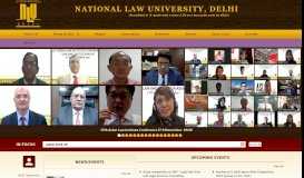 
							         National Law University Delhi								  
							    