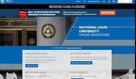 
							         National Louis University Virtual Bookstore								  
							    