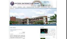 
							         National Mathematical Center								  
							    