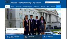 
							         National Merit Scholarship Corporation - Login								  
							    