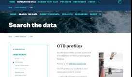 
							         National Oceanographic Database (NODB) CTD profiles — Search								  
							    