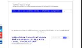 
							         National Open University of Nigeria Recruitment 2019/2020 | How to ...								  
							    