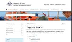 
							         National Plan governance portal - Australian Maritime Safety Authority								  
							    