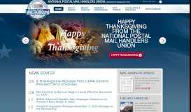 
							         National Postal Mail Handlers Union - A Division of LIUNA (AFL-CIO)								  
							    